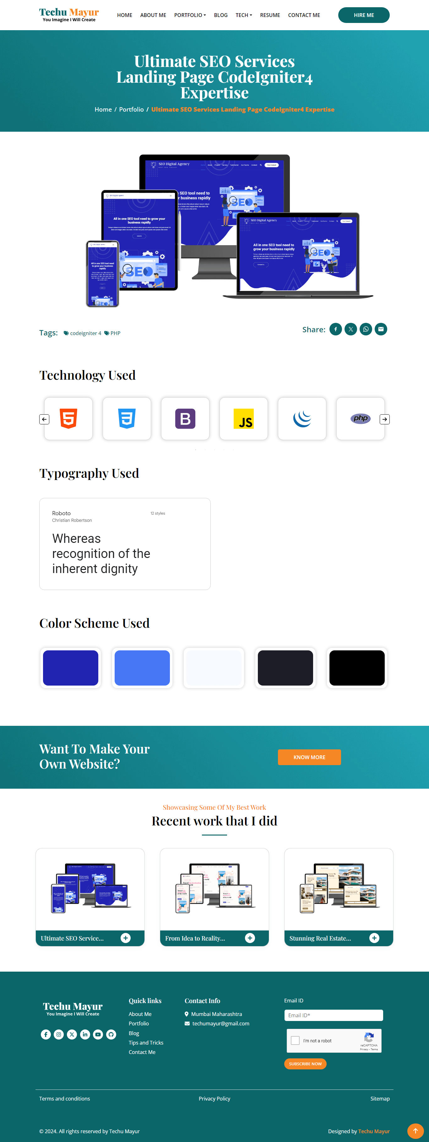 SEO Services Landing Page 