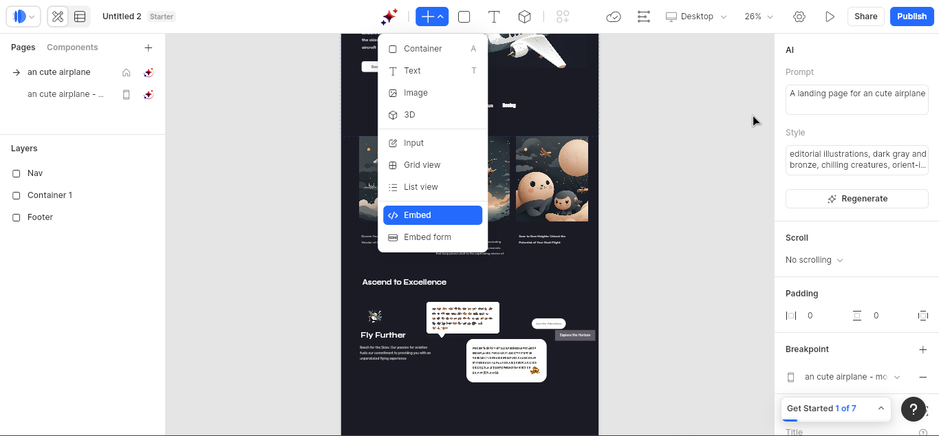 How to Create a Website Using AI Unleash Your Creativity 5 Build a website using Dora AI