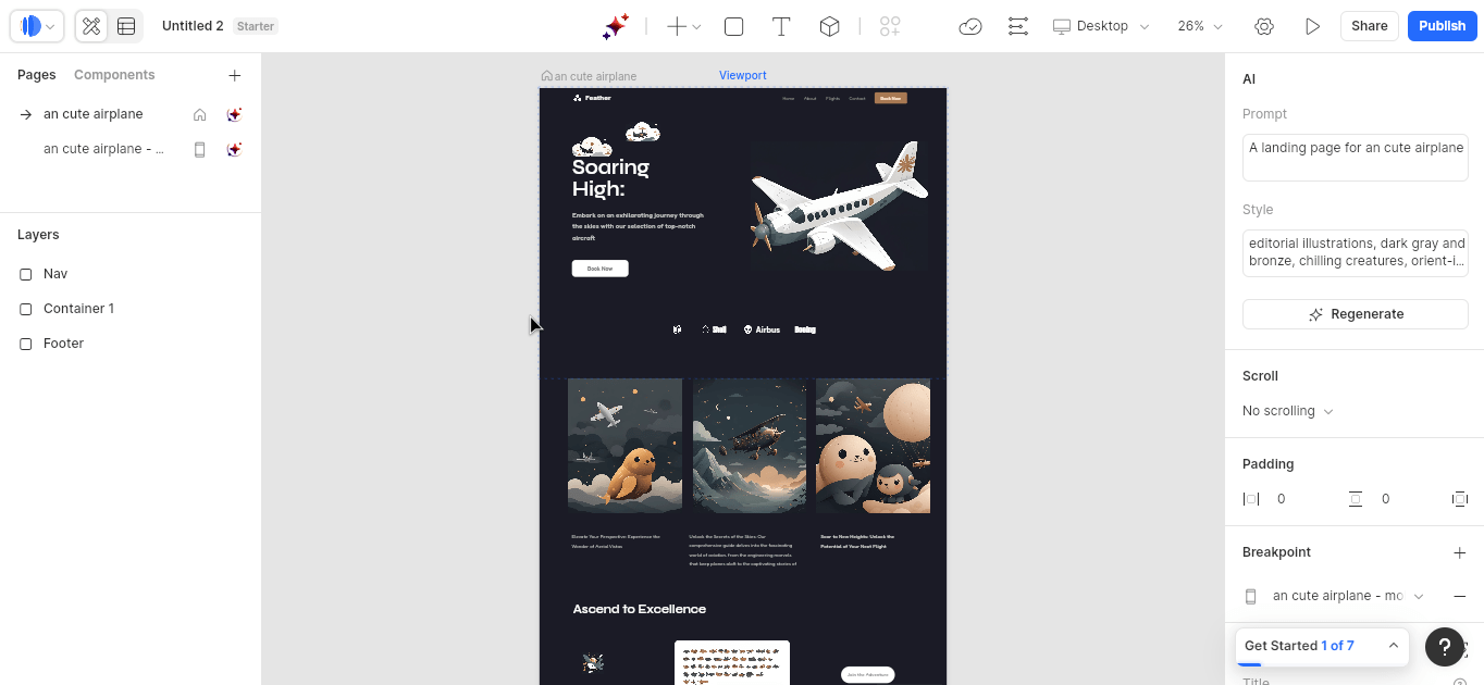 How to Create a Website Using AI Unleash Your Creativity 6 Build a website using Dora AI